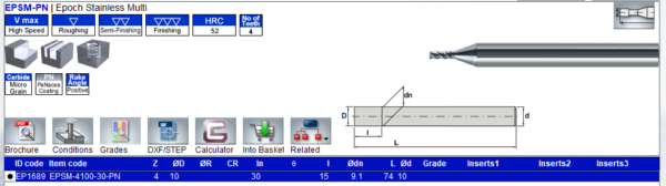 EPSM4100-30-PN TABELLA